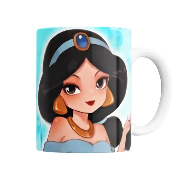 Taza de Cerámica Princesas Disney Jasmine
