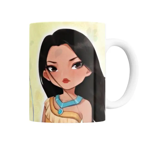 Taza de Cerámica Princesas Disney Pocahontas
