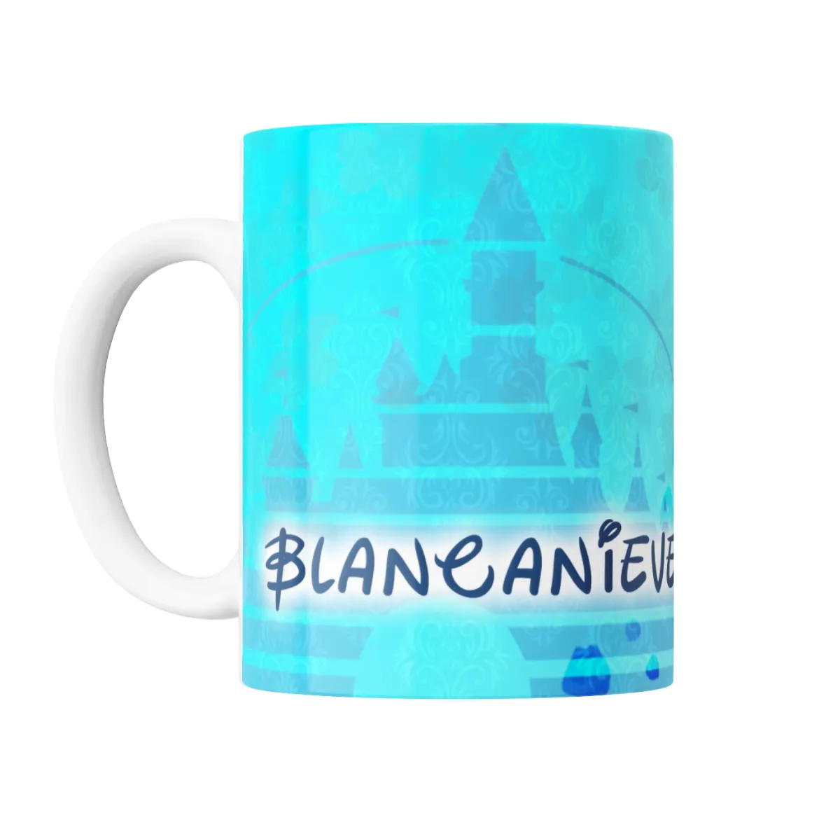 Taza de Cerámica Princesas Disney Blancanieves con Manzana - vista 2