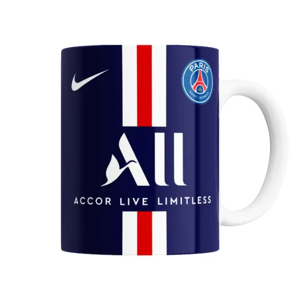 Taza de Cerámica PSG Camiseta Local Accor