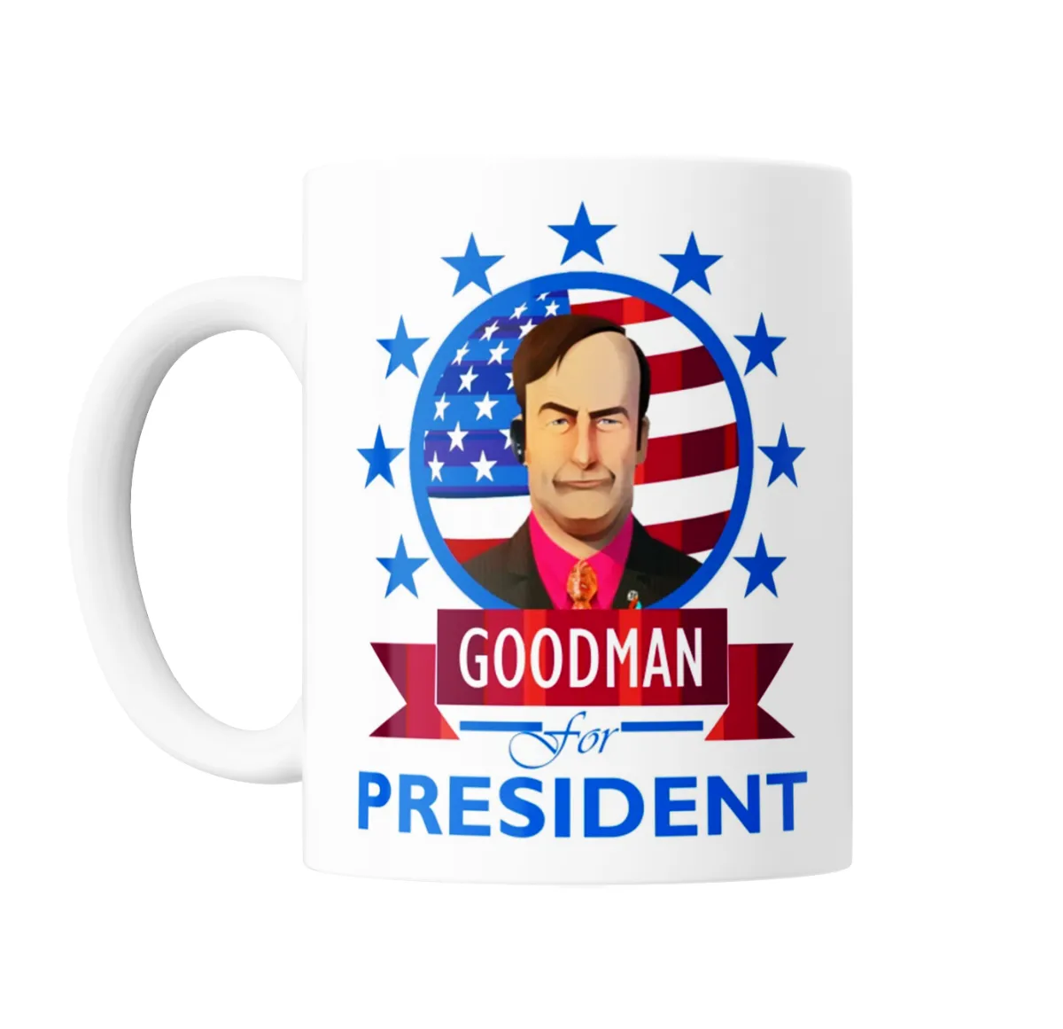 Taza de Cerámica Better Call Saul Goodman for President - vista 2