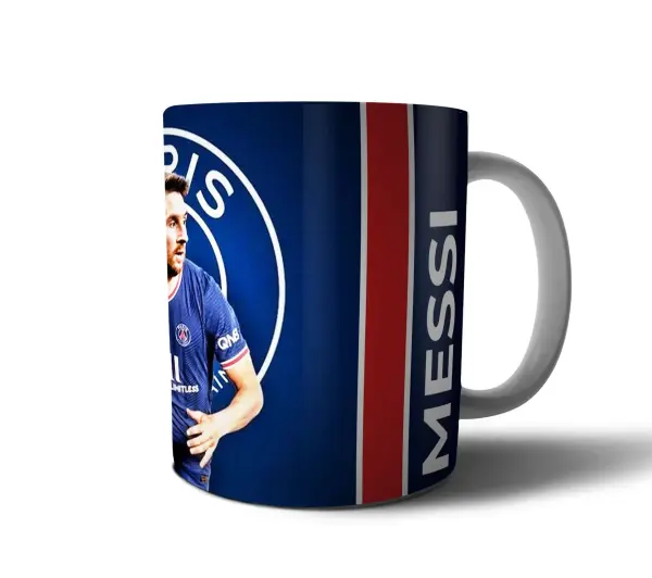 Taza de Cerámica PSG Messi Paris Saint-Germain