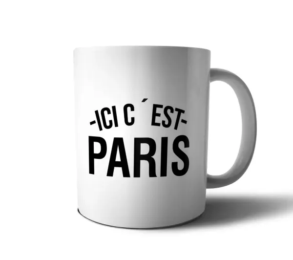 Taza de Cerámica Ici C'est Paris Messi PSG
