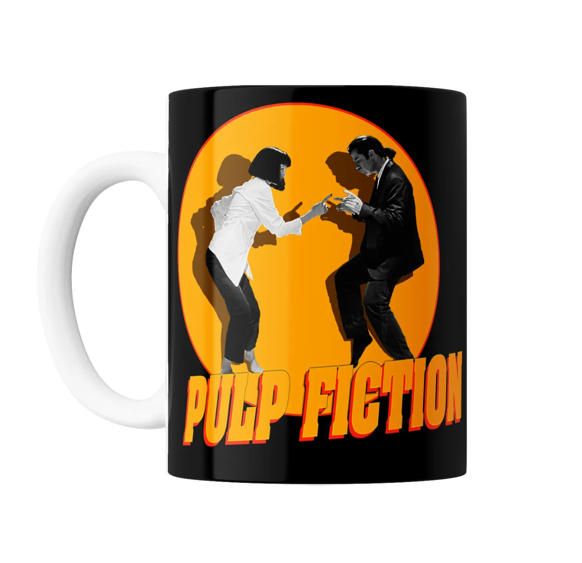 Taza de Cerámica Pulp Fiction Baile Mia y Vincent - vista 2