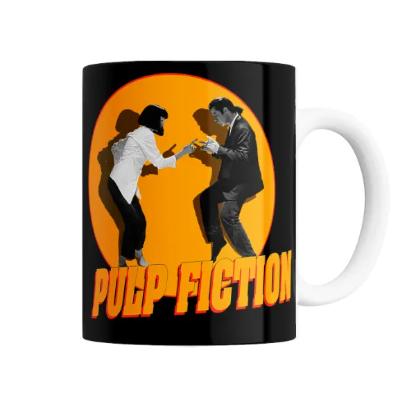 Taza de Cerámica Pulp Fiction Baile Mia y Vincent