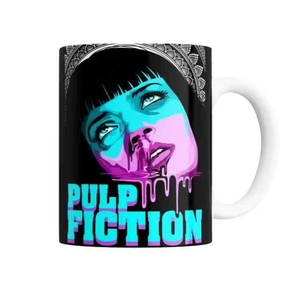 Taza de Cerámica Pulp Fiction Mia Wallace