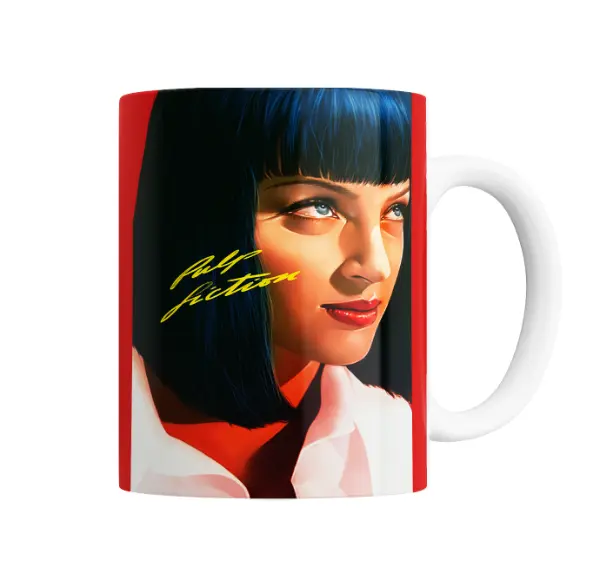 Taza de Cerámica Pulp Fiction Mia Wallace
