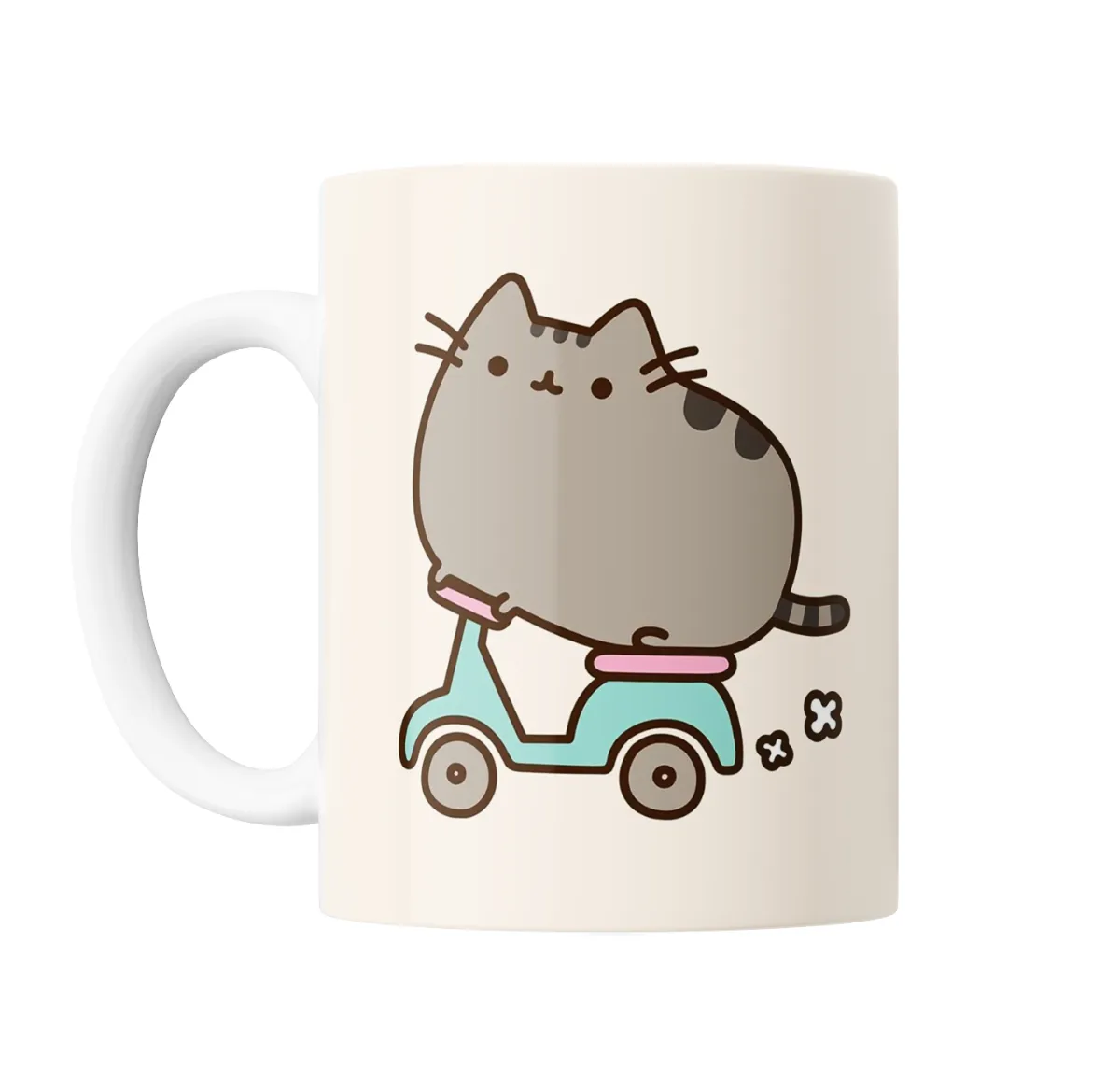Taza de Cerámica Pusheen Cat en Scooter - vista 2