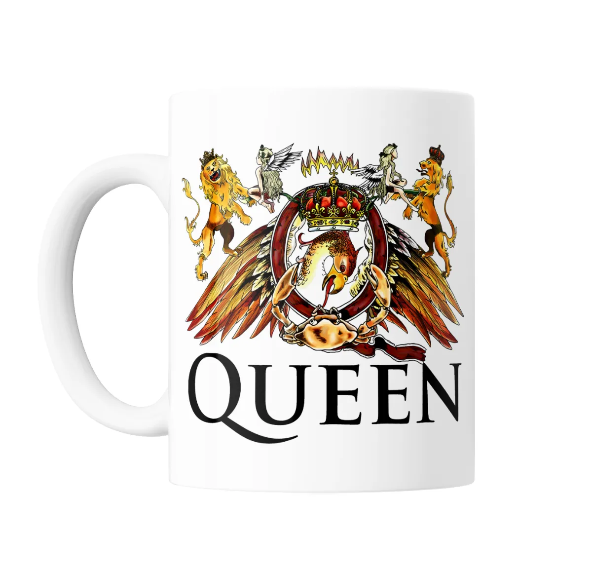 Taza de Cerámica Queen Escudo Oficial - vista 2