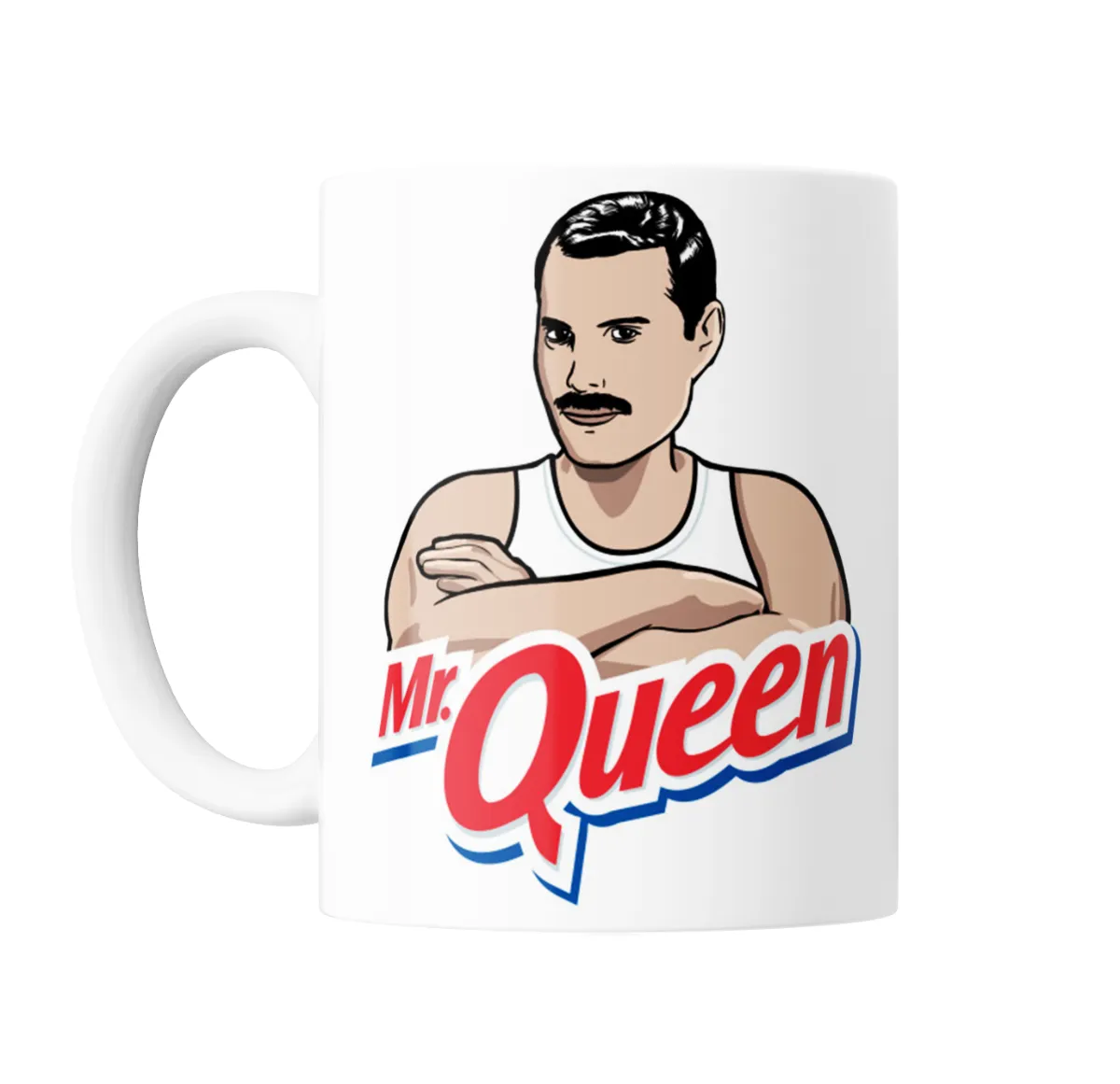 Taza de Cerámica Queen Mr. Queen Freddie Mercury - vista 2