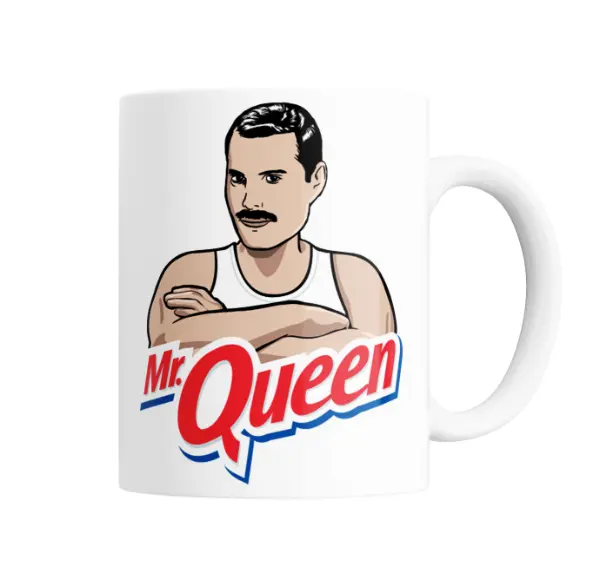 Taza de Cerámica Queen Mr. Queen Freddie Mercury
