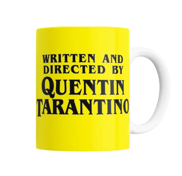 Taza de Cerámica Quentin Tarantino Written and Directed