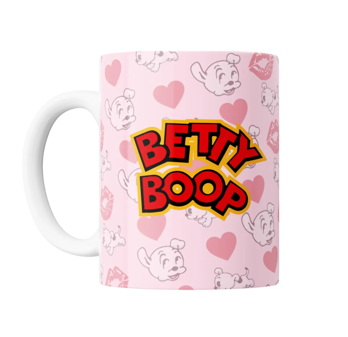 Taza de Cerámica Betty Boop Pudgy Corazones - vista 2
