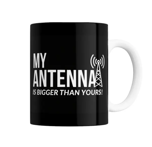 Taza de Cerámica My Antenna Is Bigger Than Yours