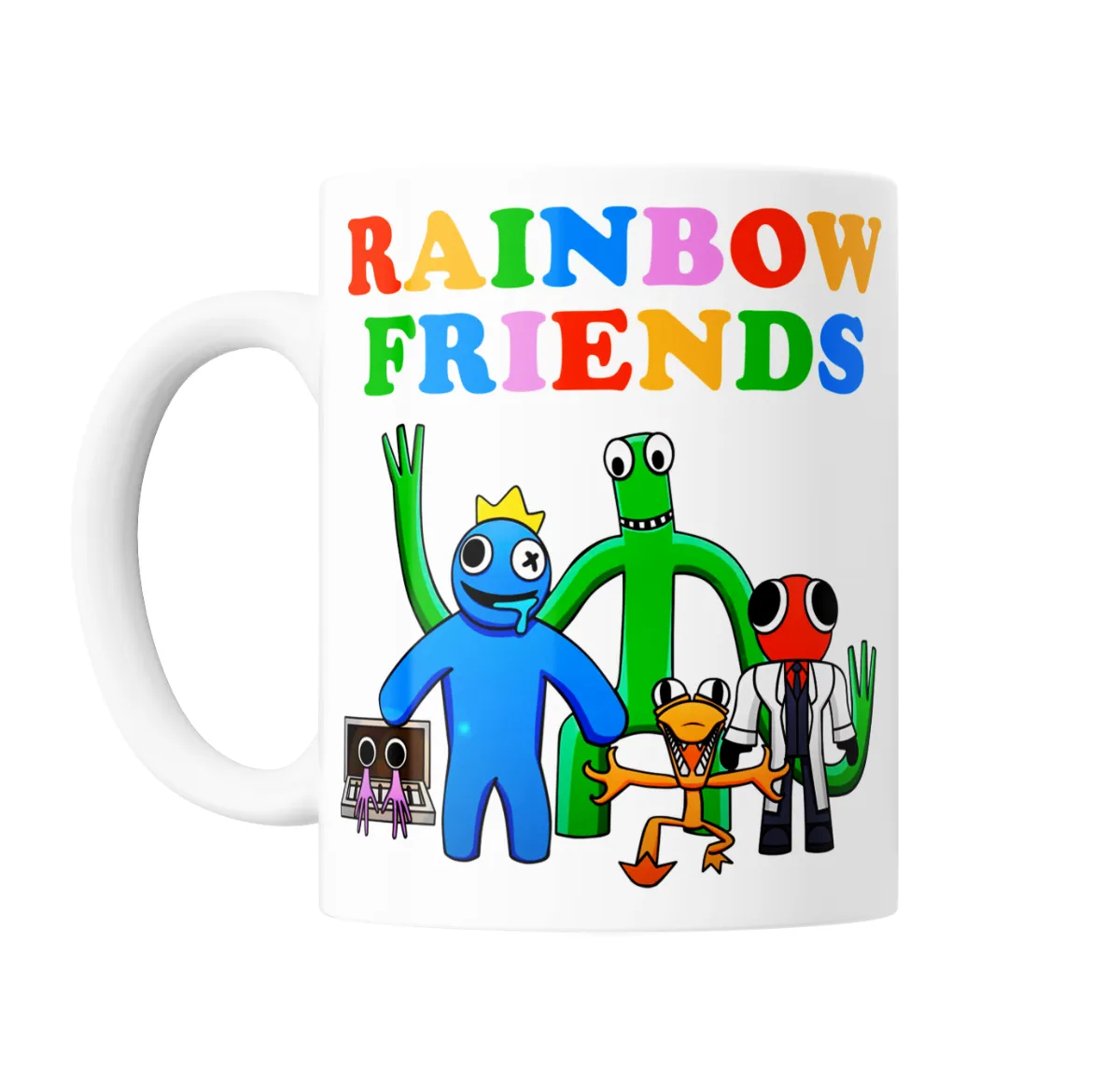 Taza de Cerámica Rainbow Friends Personajes Grupo - vista 2