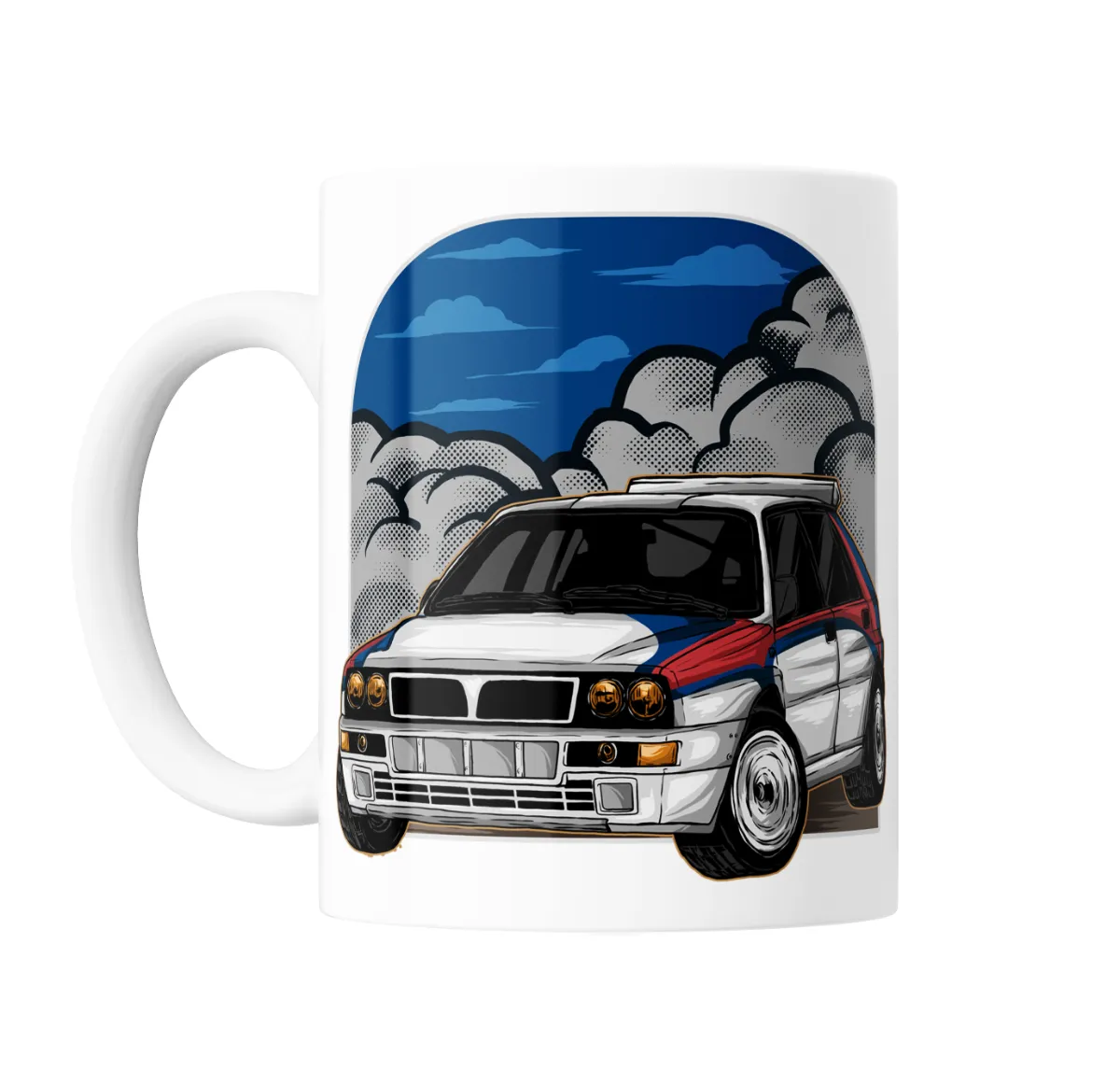 Taza de Cerámica Rally Lancia Delta Integrale - vista 2