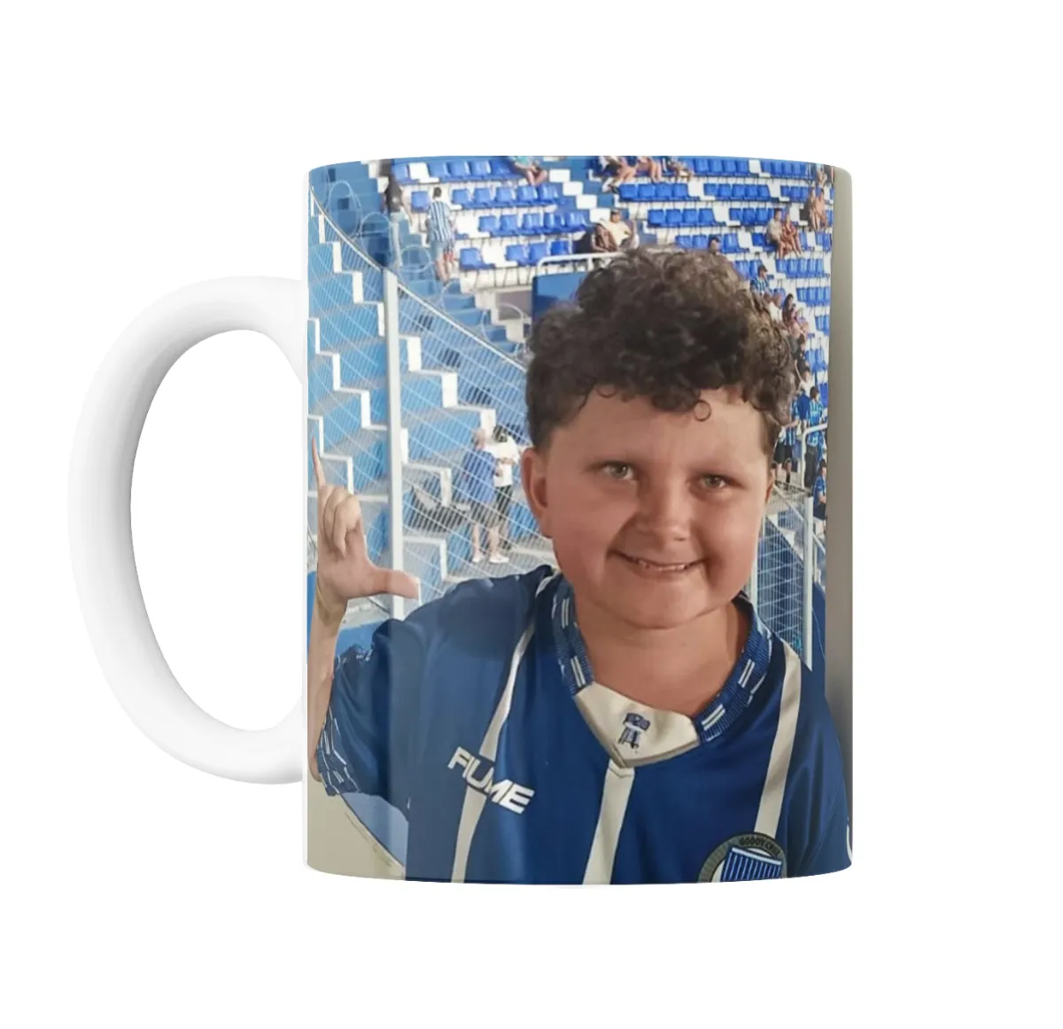 Taza de Cerámica Rami Conti Hincha Godoy Cruz - vista 2