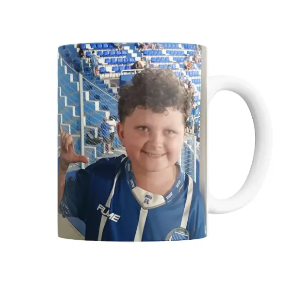 Taza de Cerámica Rami Conti Hincha Godoy Cruz