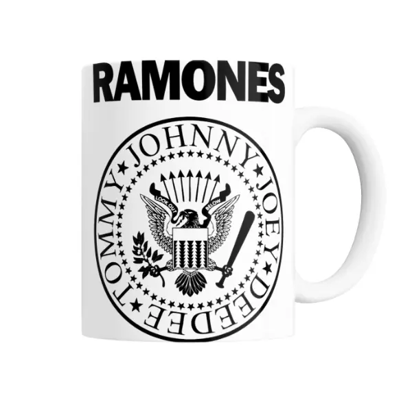 Taza de Cerámica Ramones Sello Presidencial