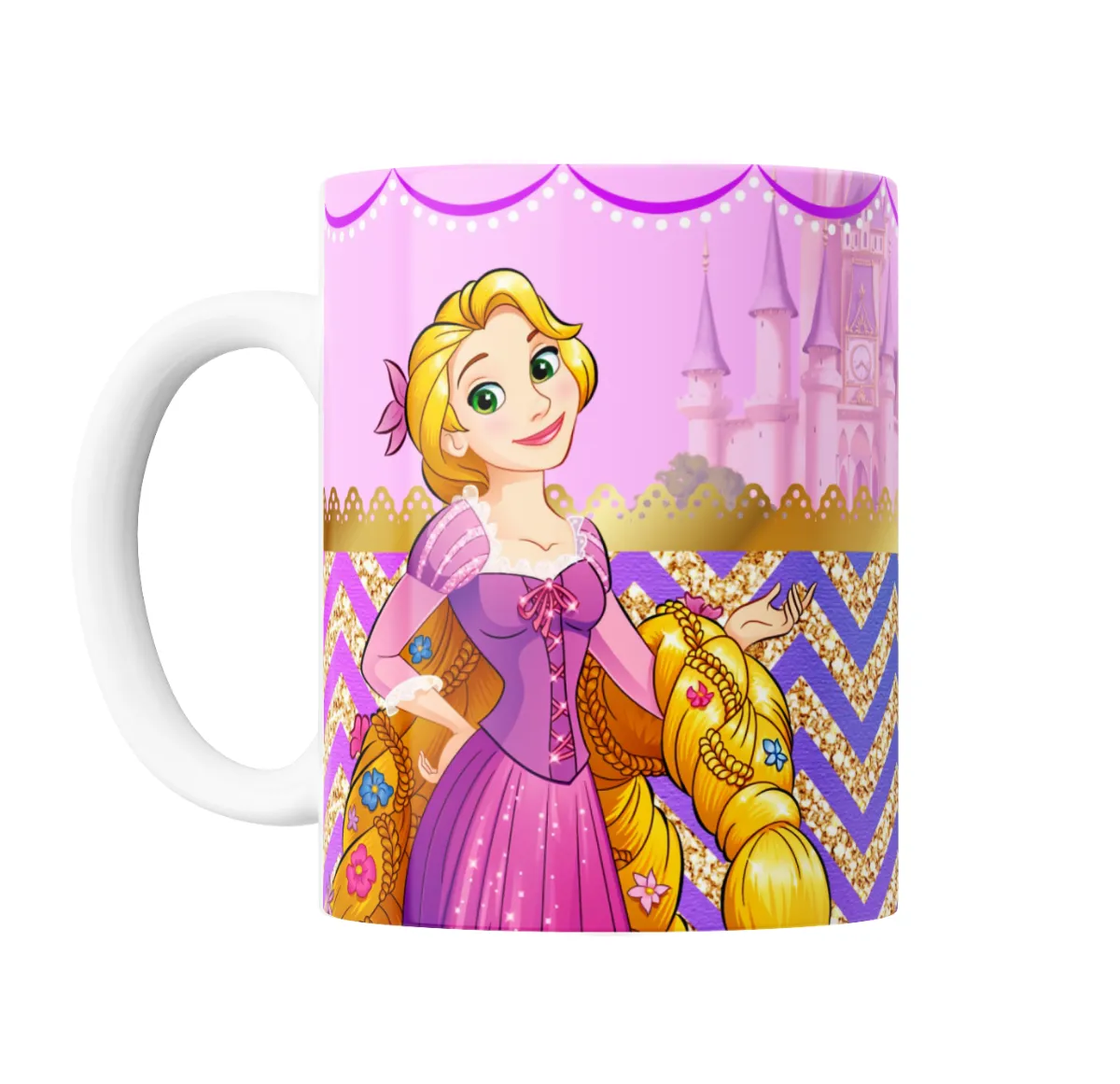 Taza de Cerámica Rapunzel y Flynn Rider Baile - vista 2