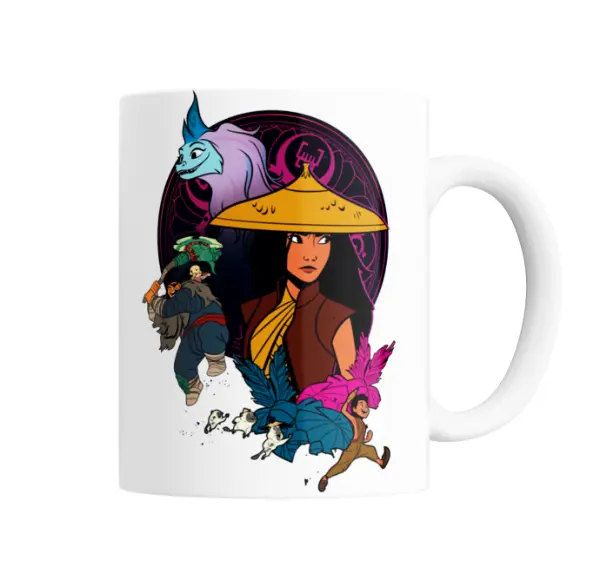 Taza de Cerámica Raya y el último Dragón Raya Sisu Tuk Tuk