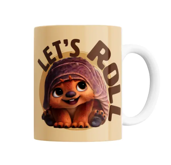 Taza de Cerámica Raya y el último Dragón Tuk Tuk Let's Roll