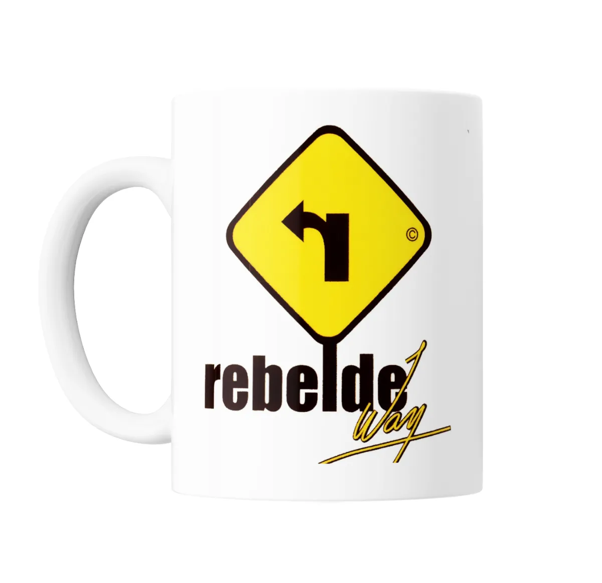 Taza de Cerámica Rebelde Way Señal de Tránsito - vista 2
