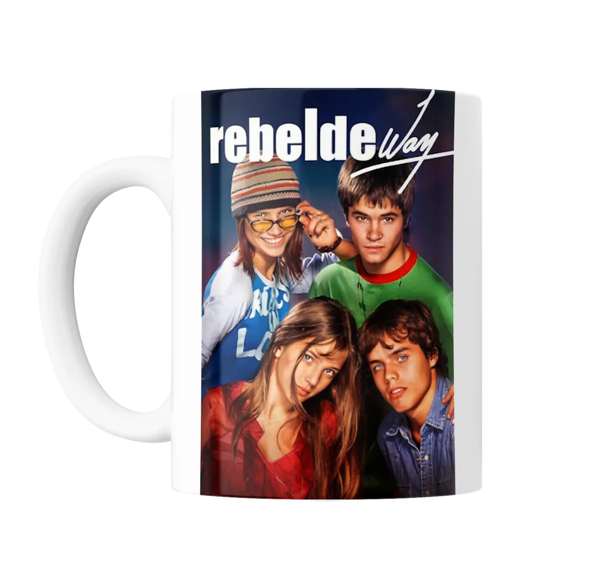 Taza de Cerámica Rebelde Way Grupo Elenco - vista 2