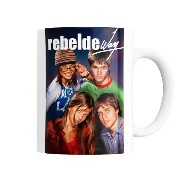 Taza de Cerámica Rebelde Way Grupo Elenco