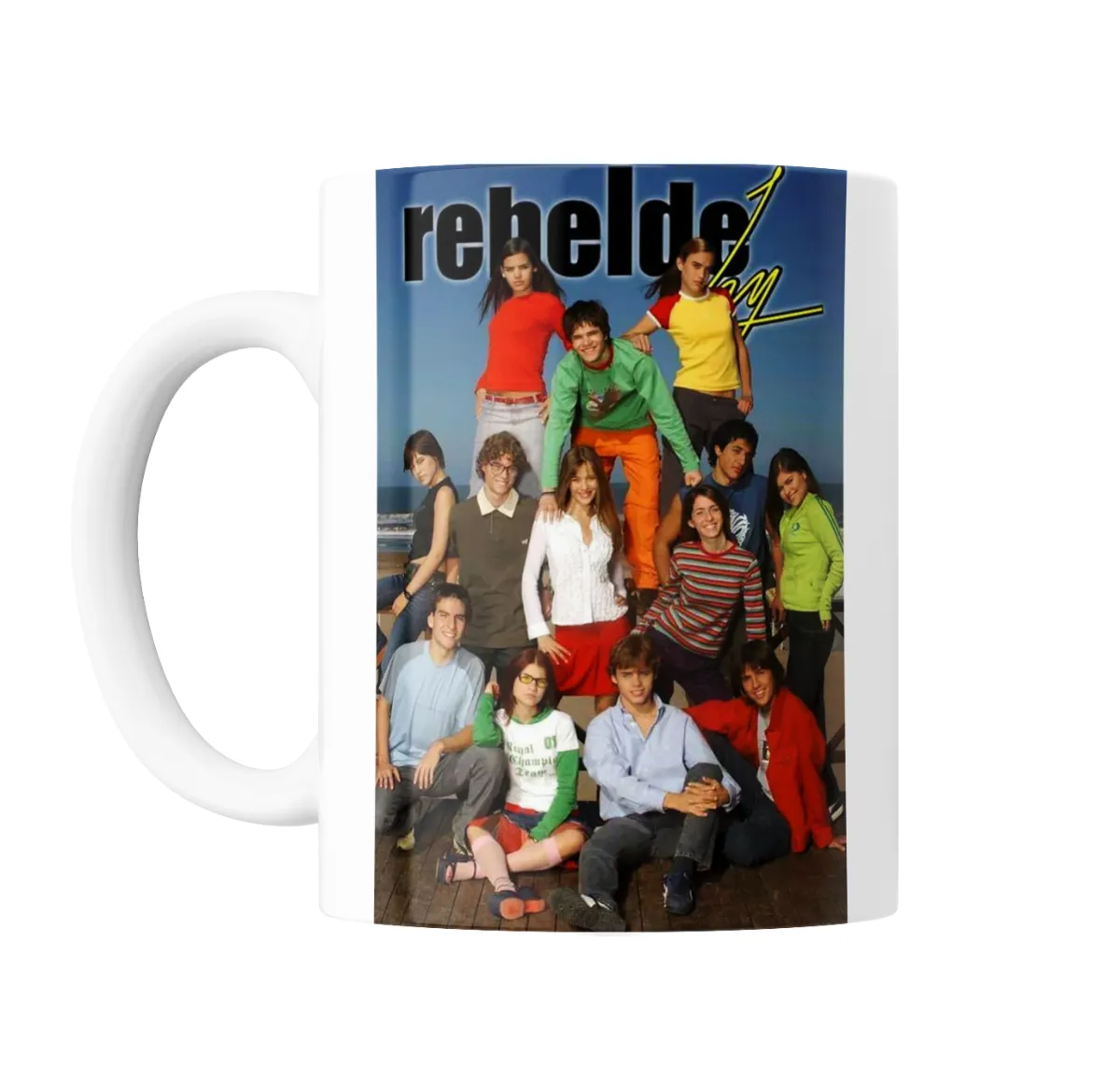 Taza de Cerámica Rebelde Way Elenco Playa - vista 2