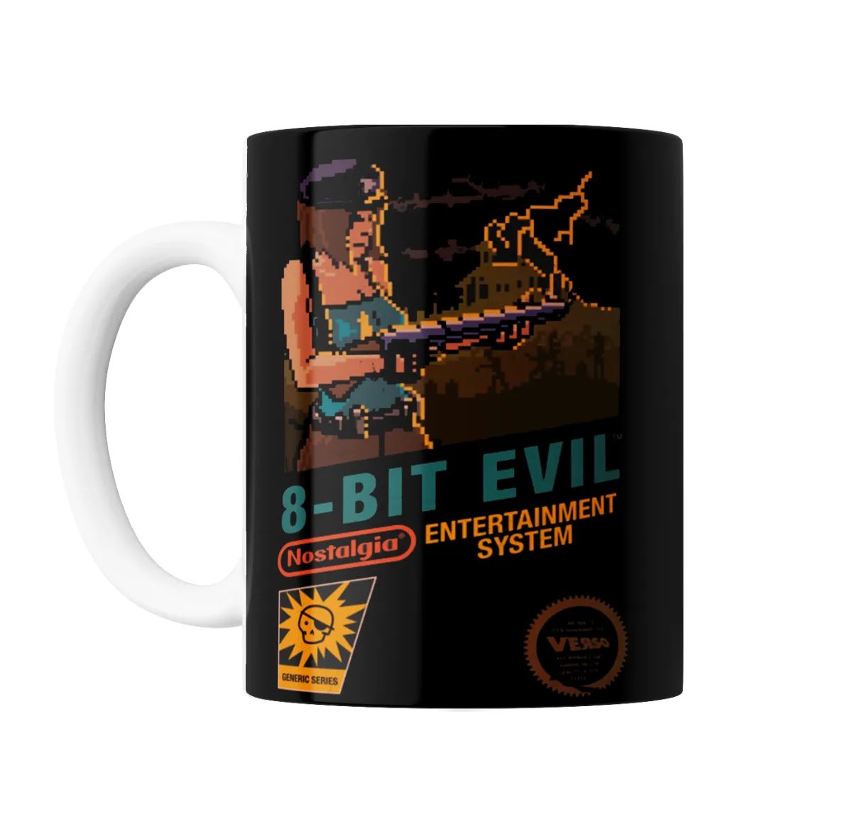Taza de Cerámica Resident Evil 8-Bit Evil - vista 2