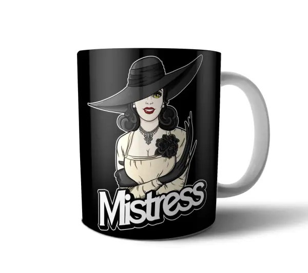 Taza de Cerámica Resident Evil Lady Dimitrescu Mistress