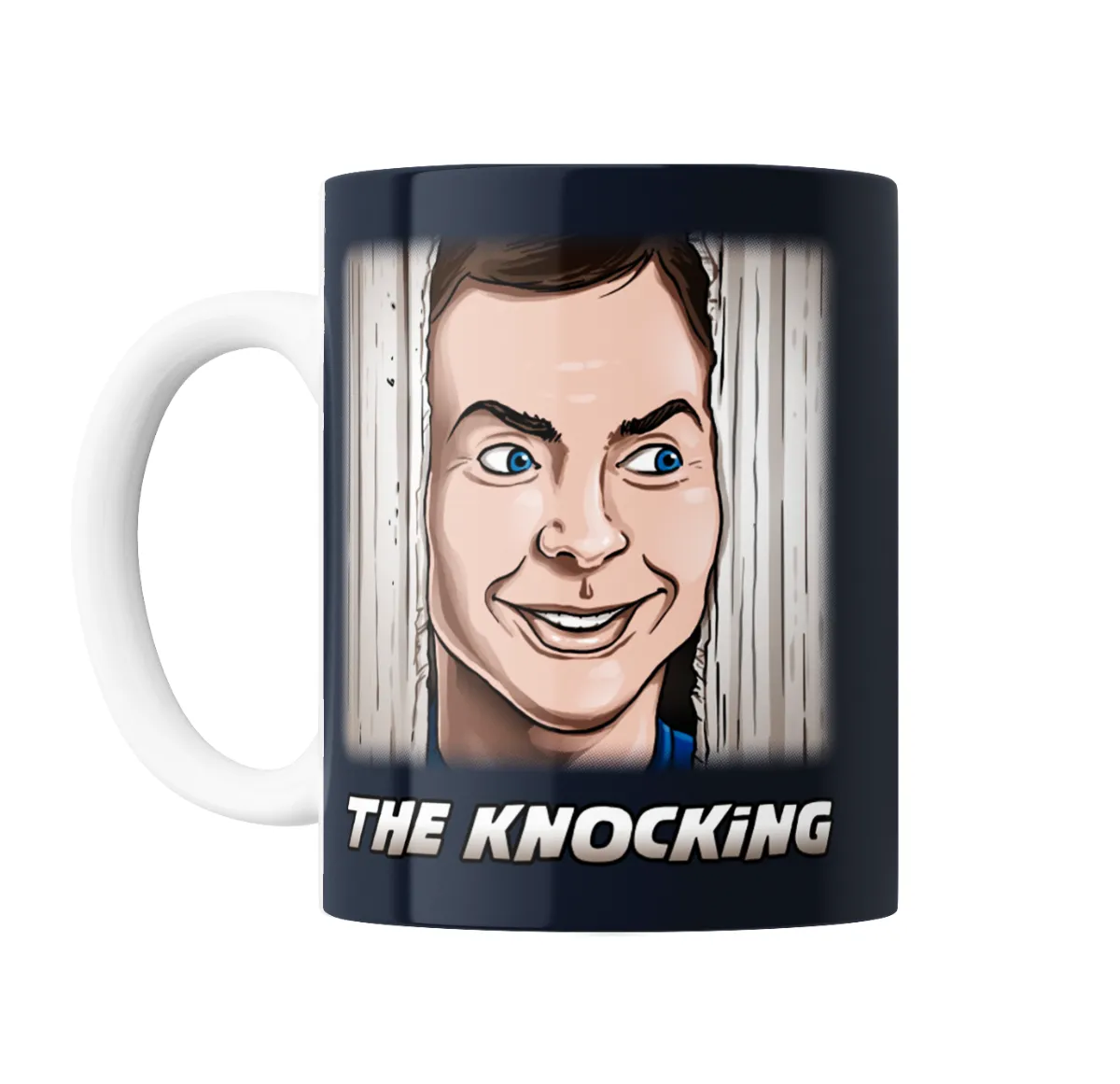 Taza de Cerámica Big Bang Theory Sheldon Cooper The Knocking - vista 2