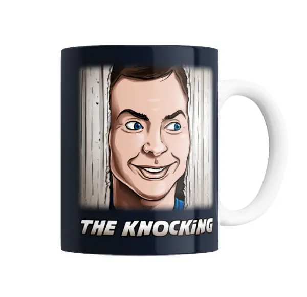 Taza de Cerámica Big Bang Theory Sheldon Cooper The Knocking