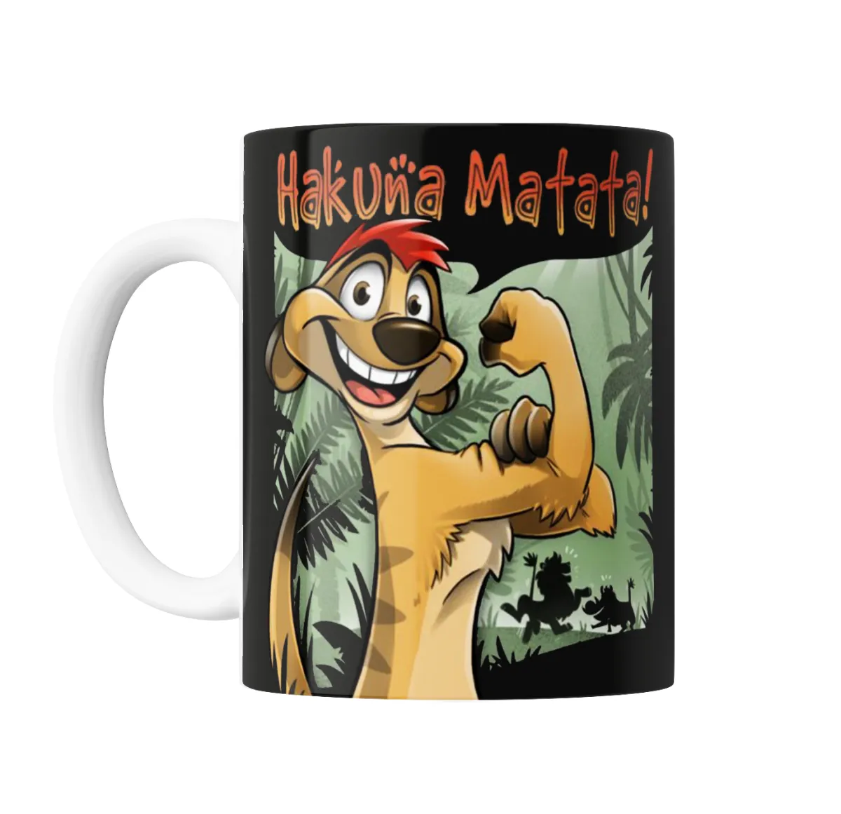 Taza de Cerámica El Rey León Timón Hakuna Matata - vista 2