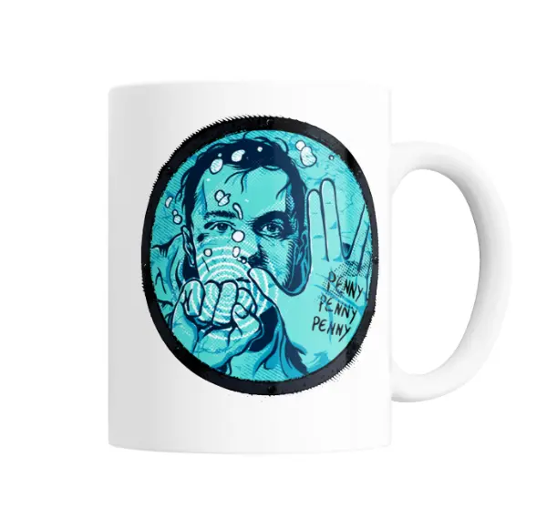 Taza de Cerámica Big Bang Theory Sheldon Cooper Penny Penny Penny