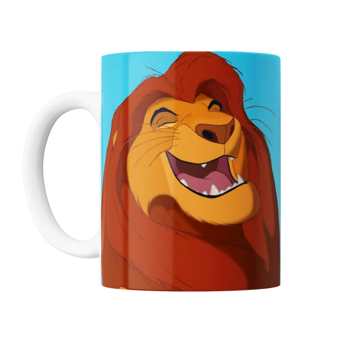 Taza de Cerámica El Rey León Simba Riendo - vista 2