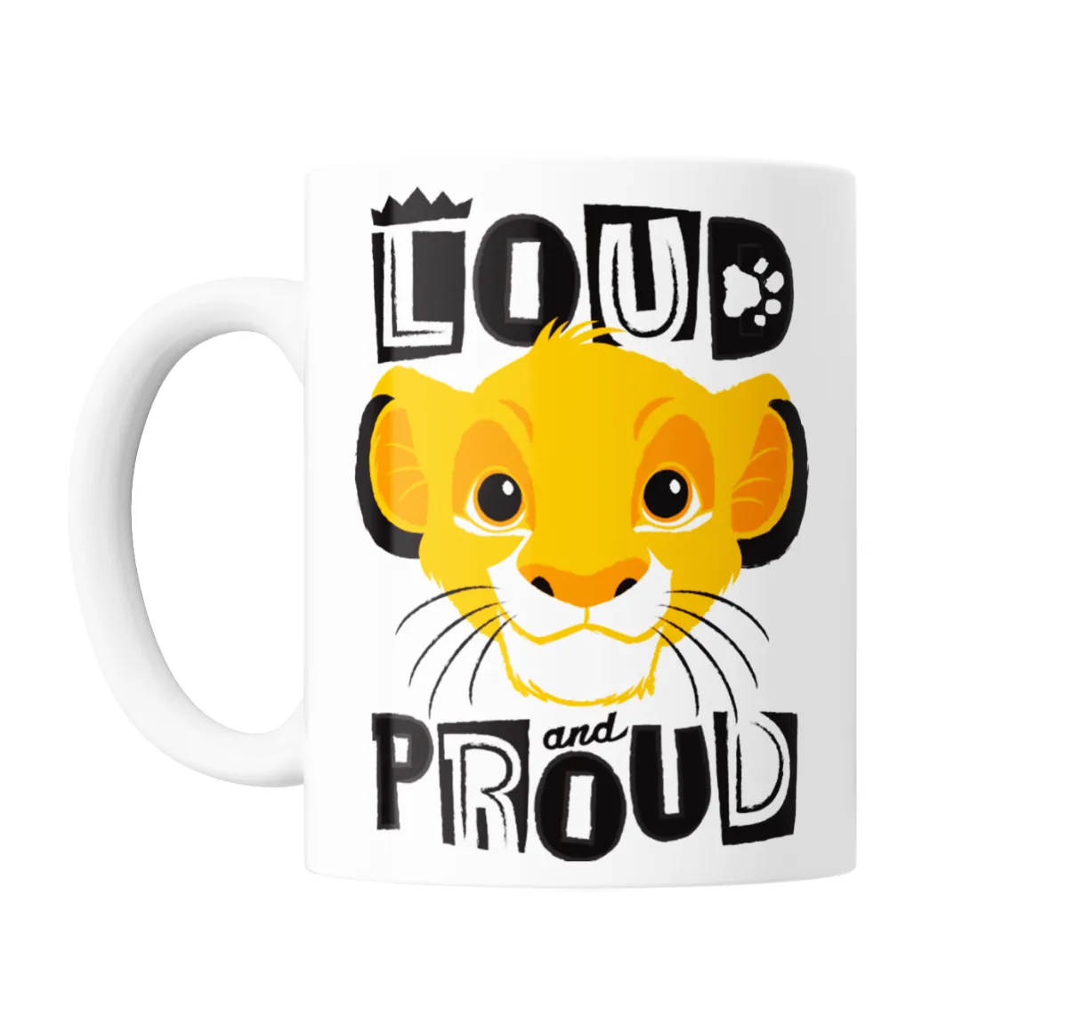 Taza de Cerámica El Rey León Simba Loud and Proud - vista 2