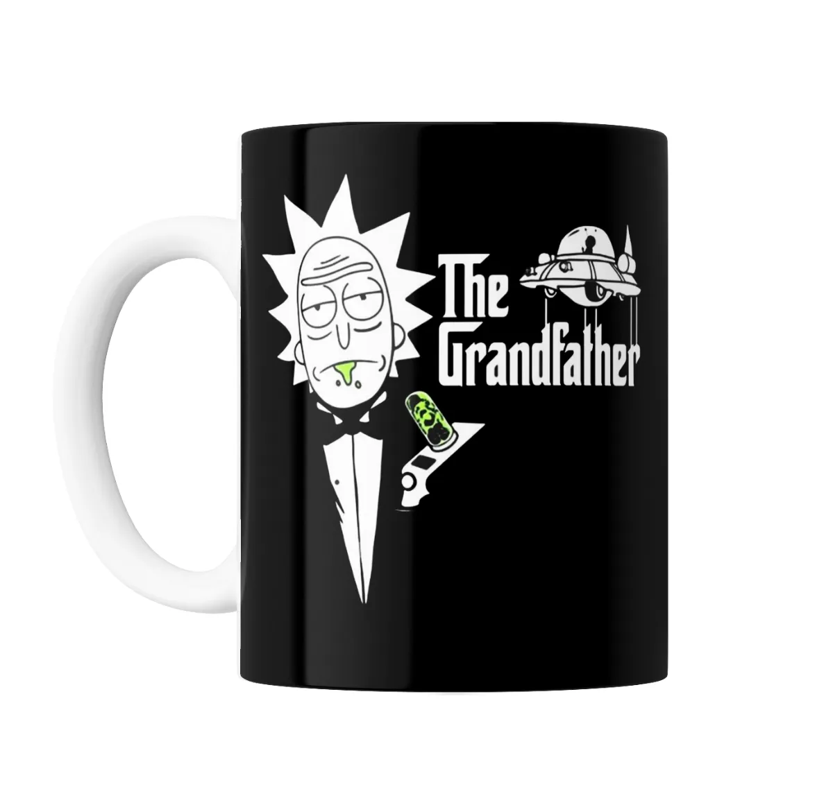 Taza de Cerámica Rick and Morty The Grandfather - vista 2
