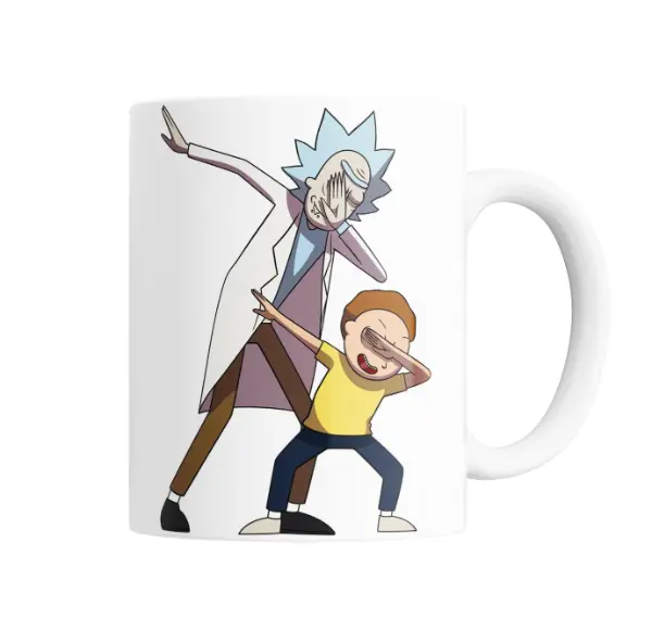 Taza de Cerámica Rick and Morty Dab Rick y Morty