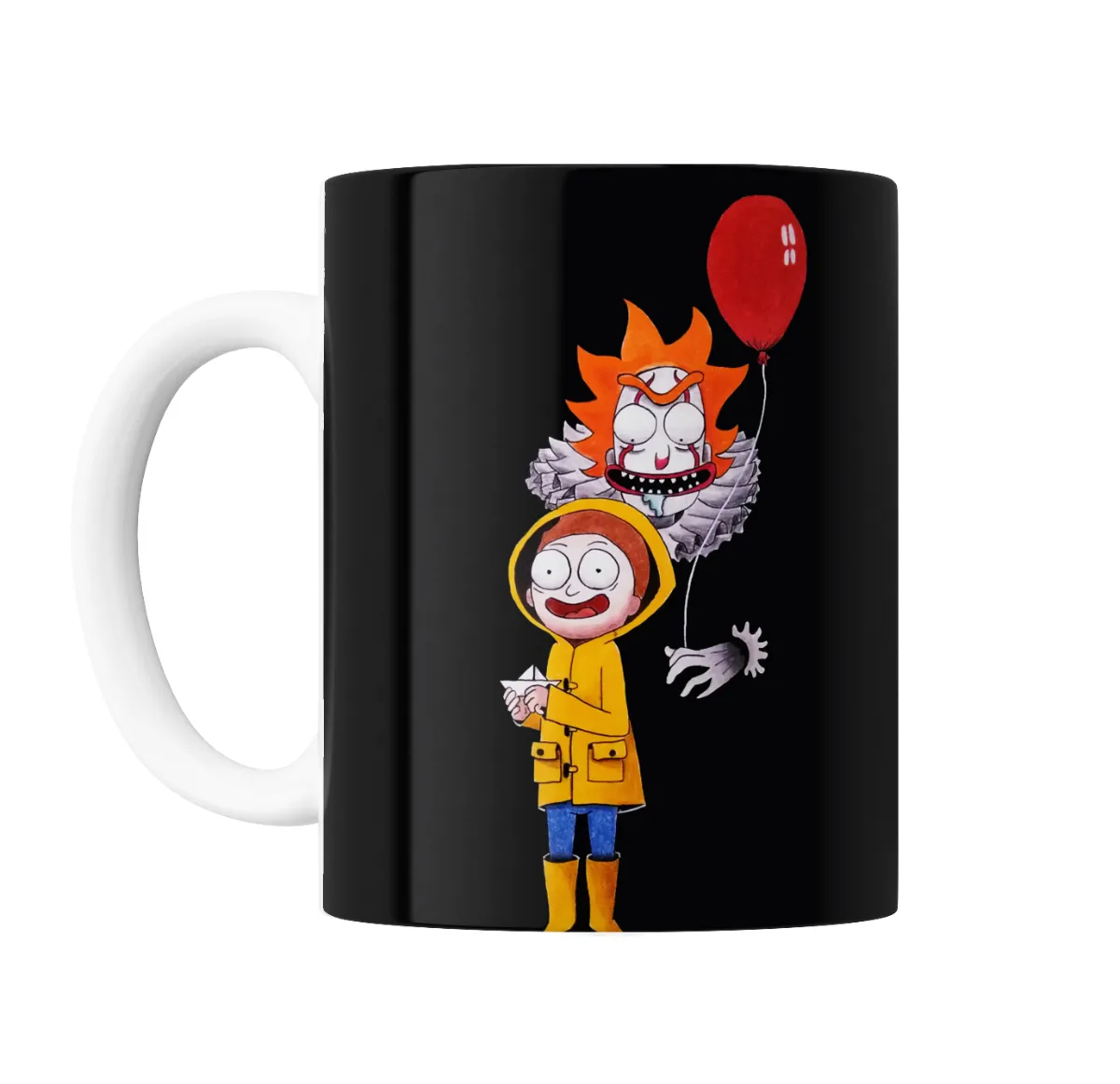 Taza de Cerámica Rick and Morty Morty y Pennywise - vista 2