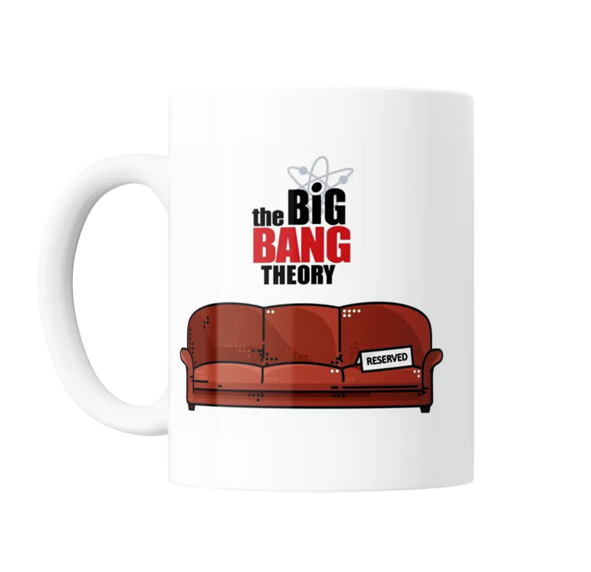 Taza de Cerámica Big Bang Theory Sofá Reserved - vista 2