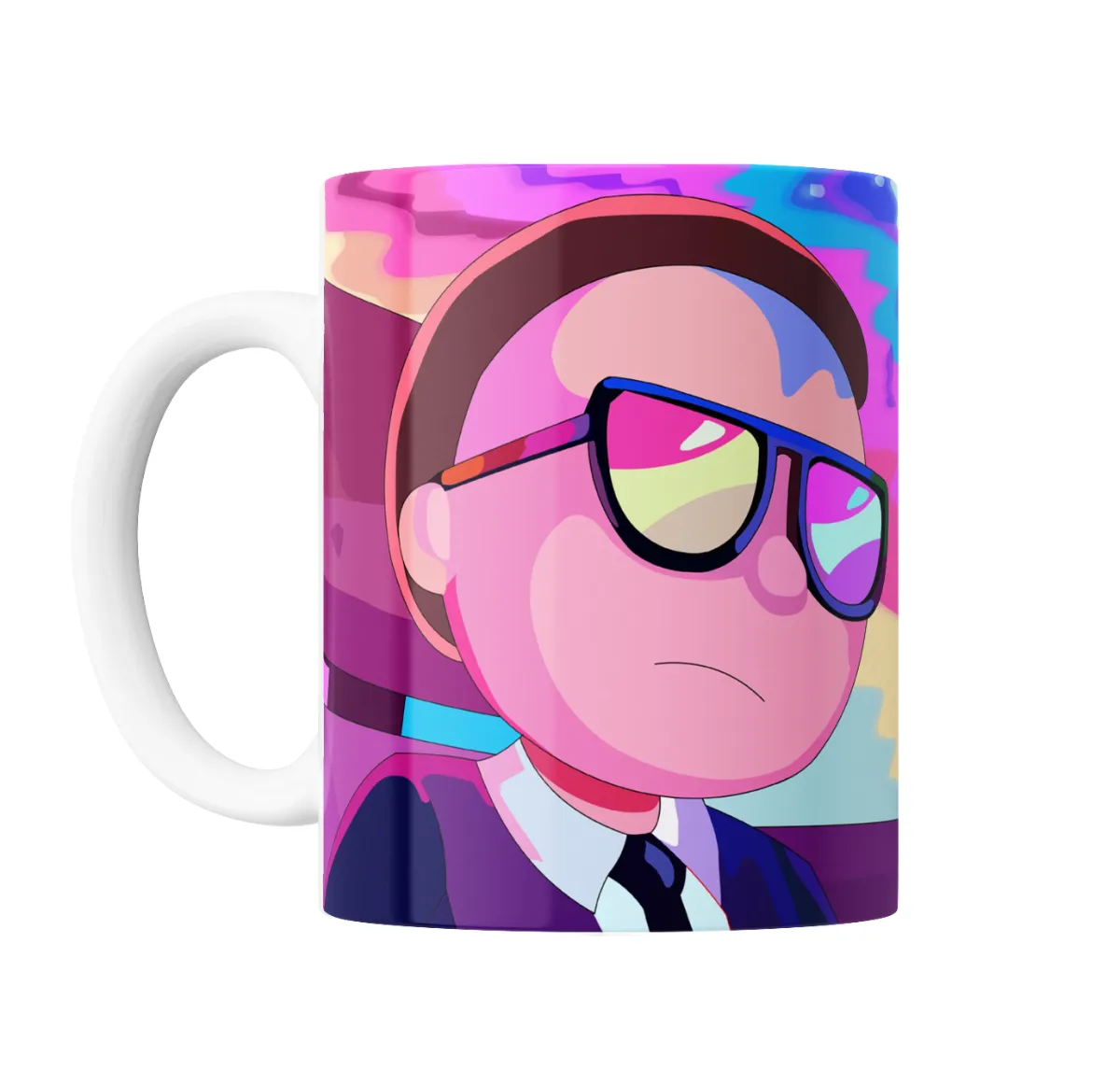 Taza de Cerámica Rick and Morty Rick con Lentes Espejados - vista 2
