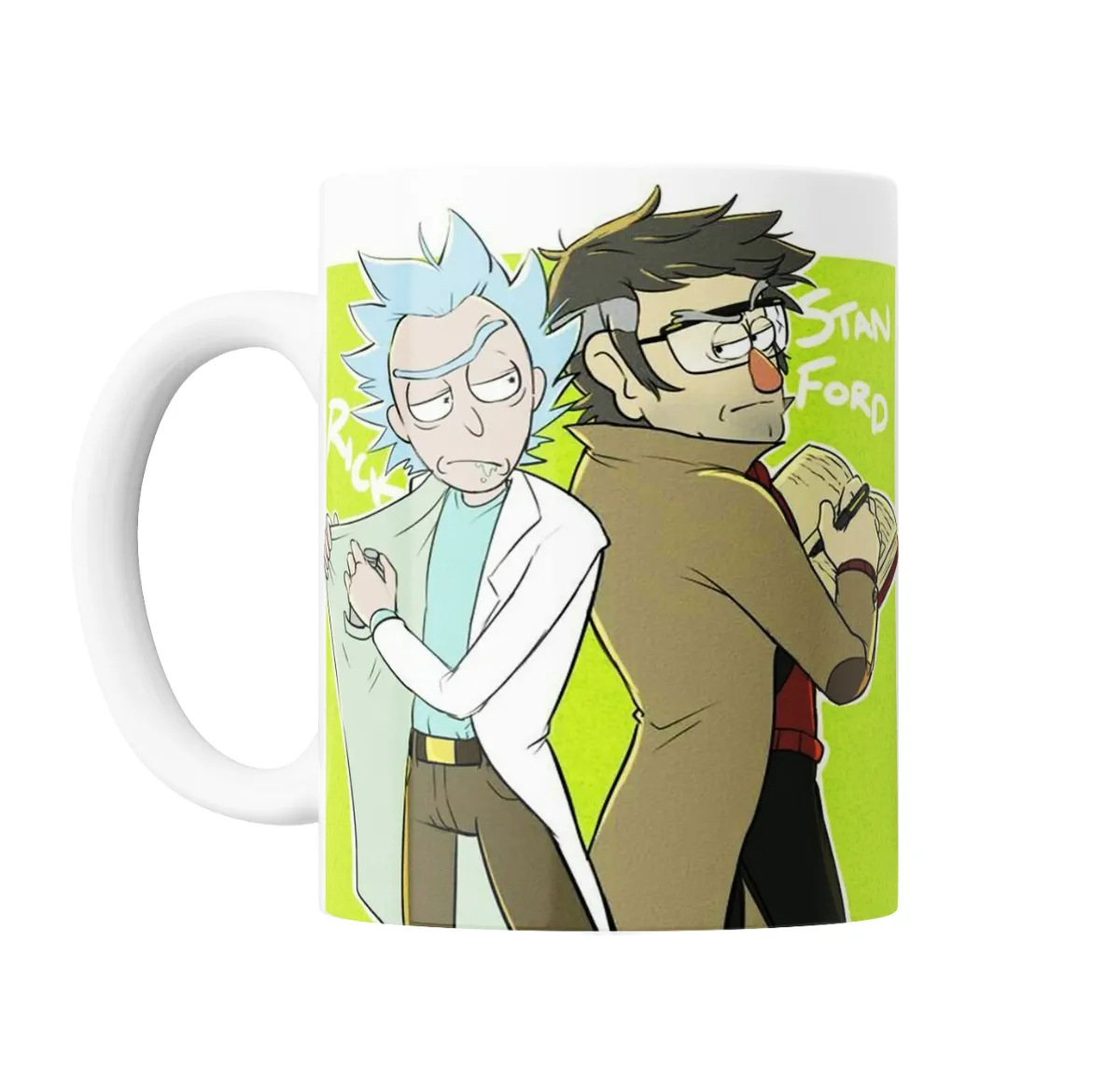 Taza de Cerámica Rick and Morty Rick y Stan Ford - vista 2