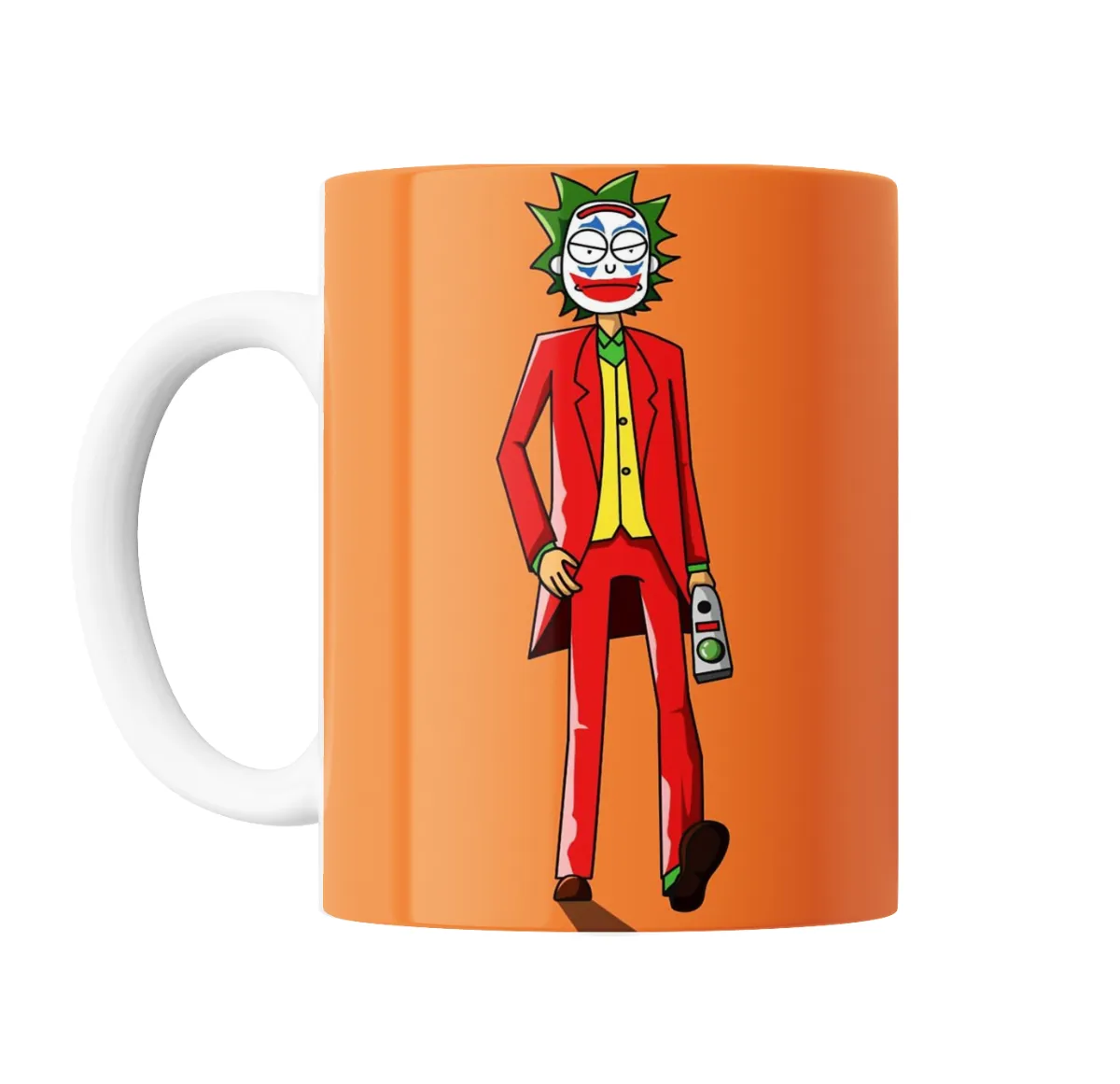 Taza de Cerámica Rick and Morty Joker Traje Rojo - vista 2