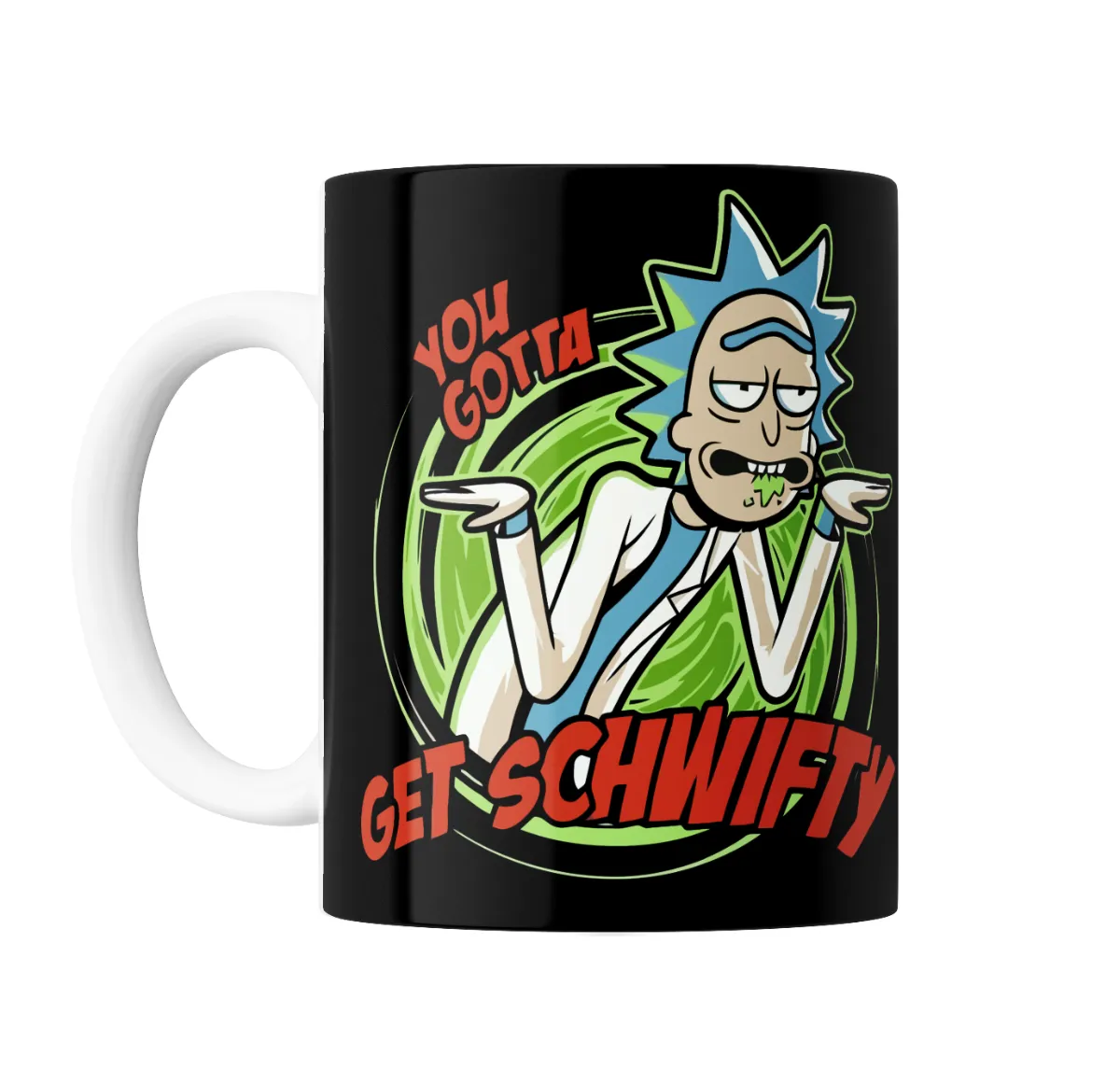 Taza de Cerámica Rick and Morty Rick You Gotta Get Schwifty - vista 2