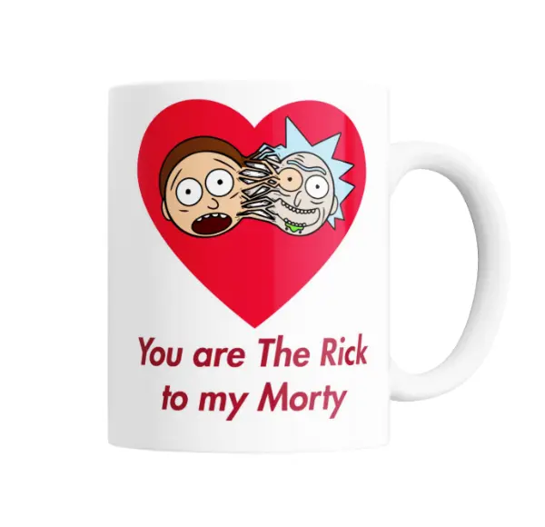 Taza de Cerámica Rick and Morty You are The Rick to my Morty