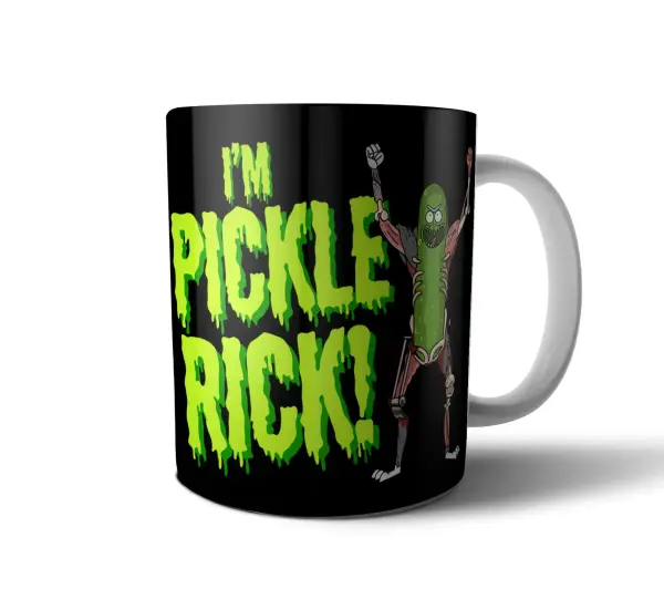 Taza de Cerámica Rick and Morty Pickle Rick