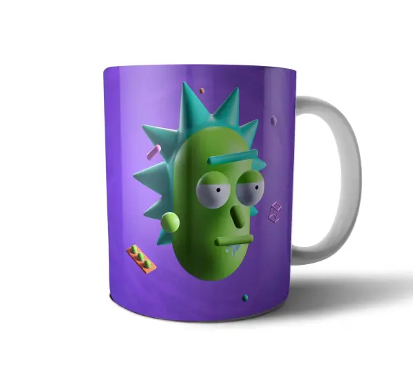 Taza de Cerámica Rick and Morty Pepinillo Rick