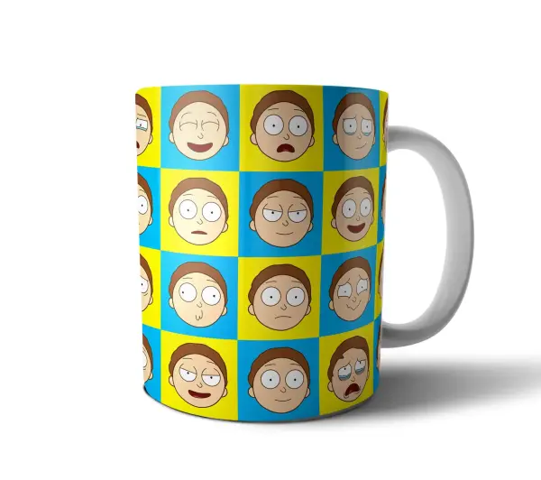 Taza de Cerámica Rick and Morty Morty Expresiones